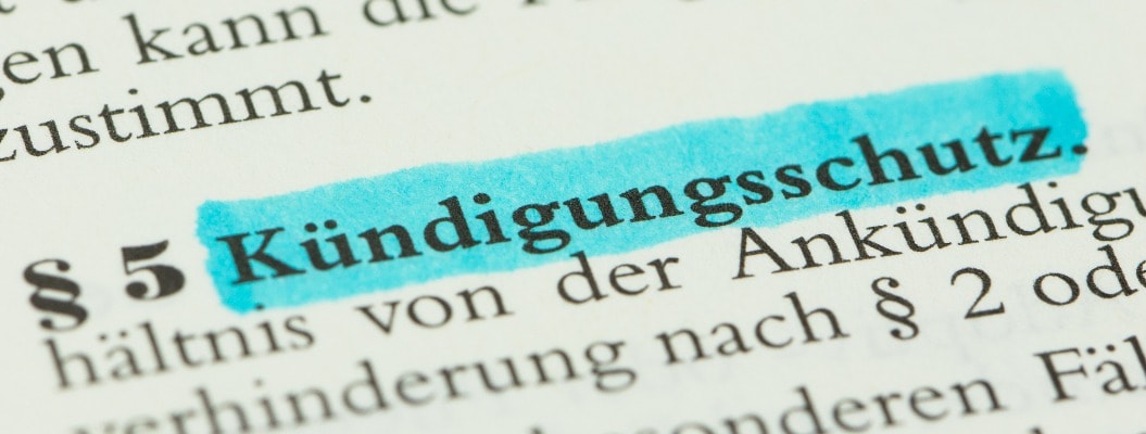 Was beinhaltet der Kündigungsschutz?